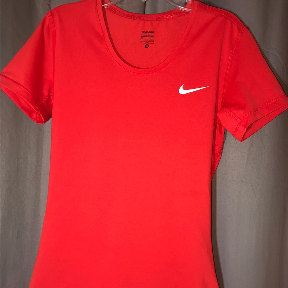 Nike pro dri fit red T-shirt